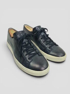 Santoni Men's Leather Low-Top LaceUp Sneaker Shoes US 11.5
